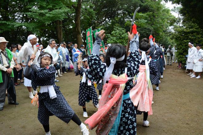 せっぺとべ鎌踊り